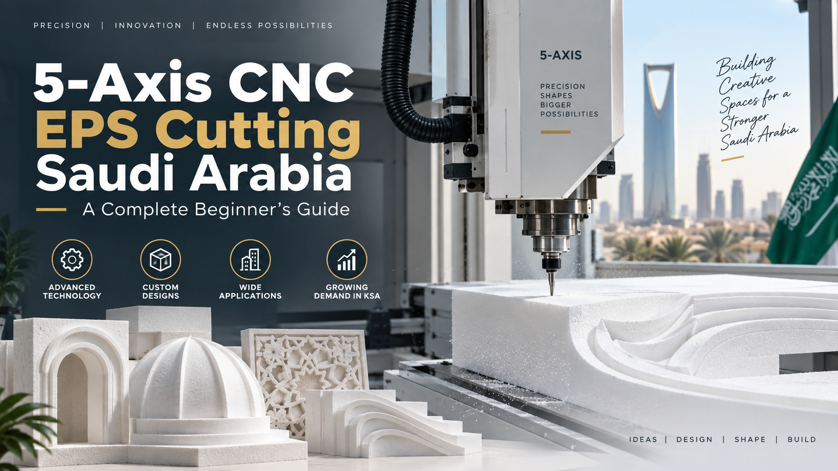5-Axis CNC EPS Cutting Saudi Arabia